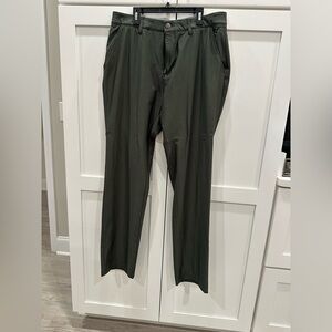 adidas Men's Dark Green Chinos